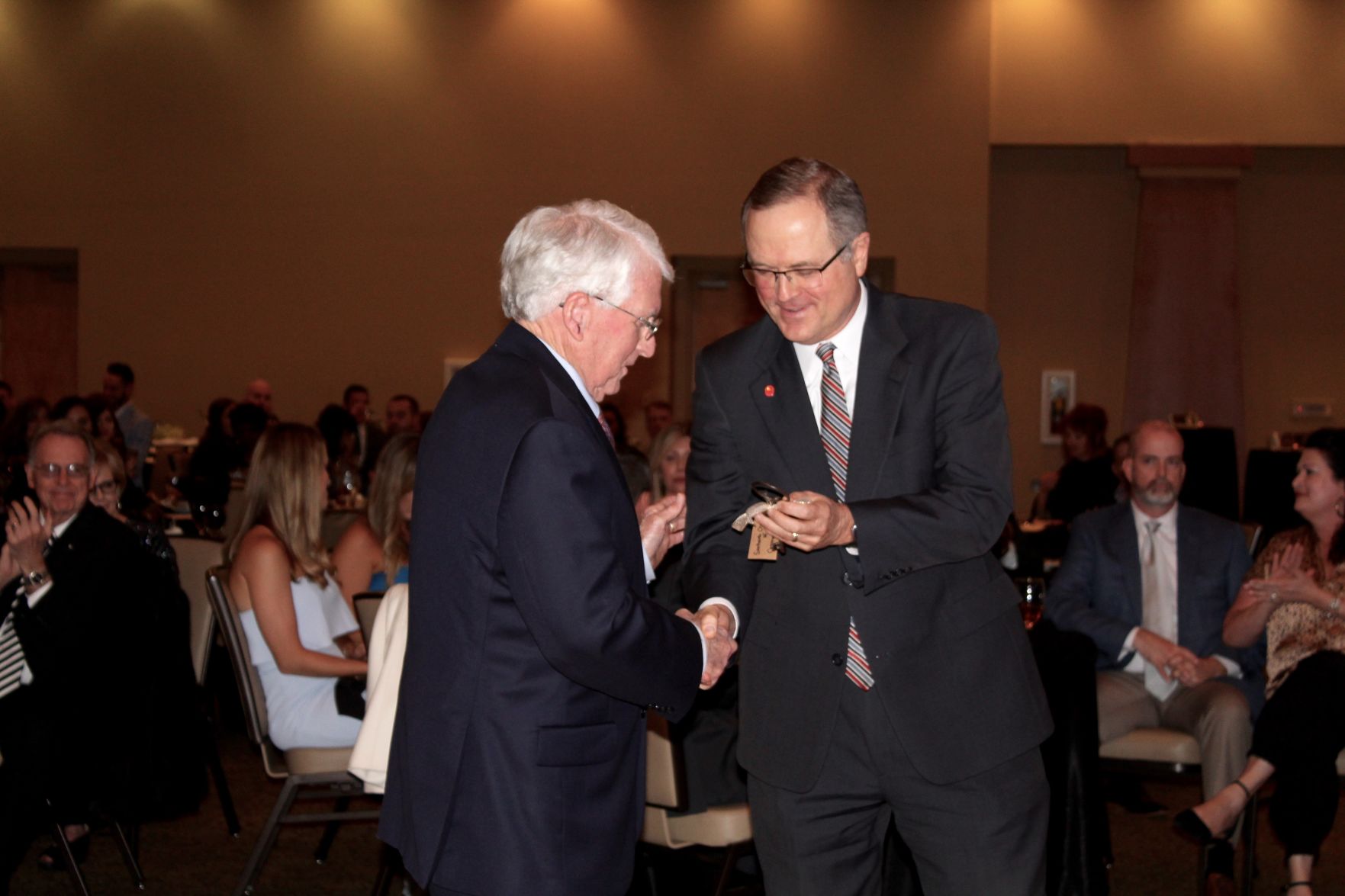 Climer honored at Chamber event